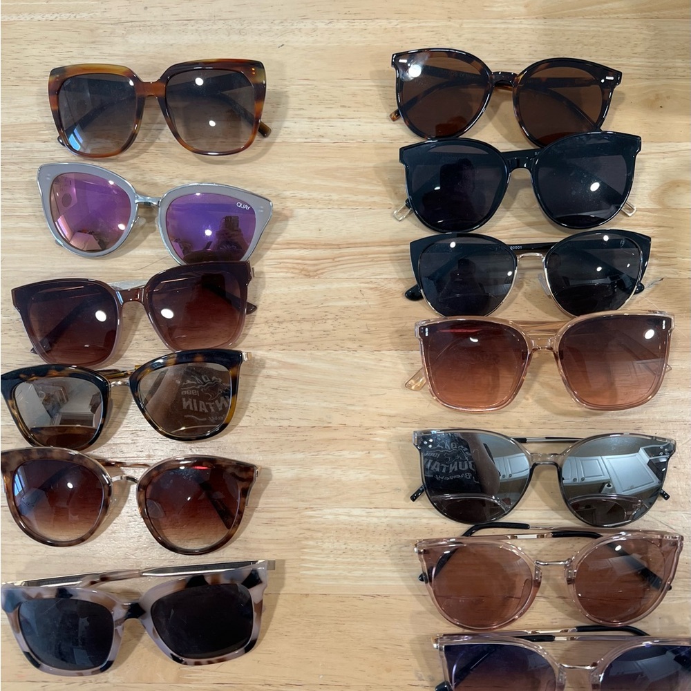 Misc. assortment of sunglasses. All or nothing-a steal!